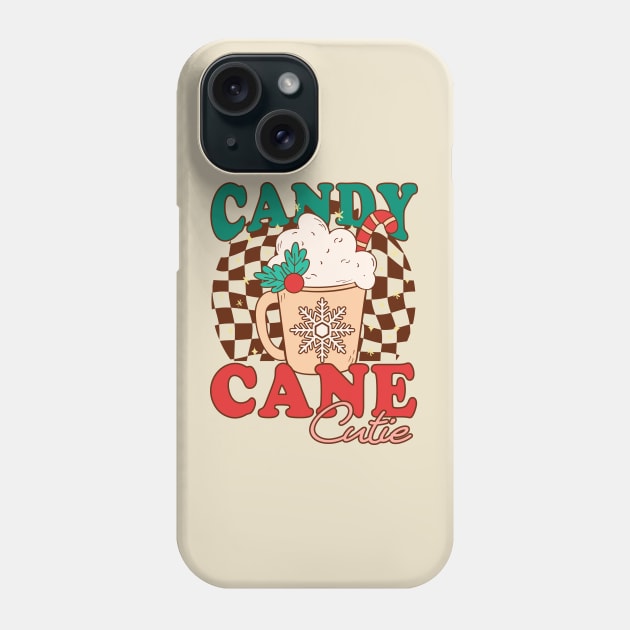 Candy Cane Cutie Phone Case by MZeeDesigns