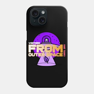 Visitors From Outer Space (UFO) - Cuzco Peru Phone Case