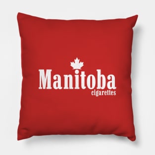Manitoba Cigarettes Pillow