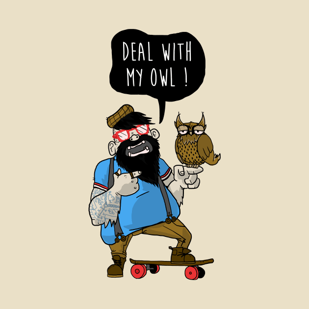 DEAL WITH MY OWL by Bishok