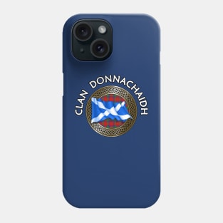 Clan Donnachaidh Crest & Tartan Knot Phone Case