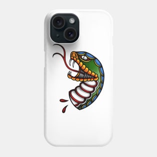 Decapitated Snake Head Phone Case