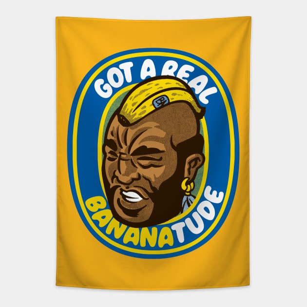 B.A. BANANATUDE Tapestry by GiMETZCO!