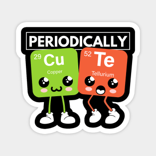 Periodically Cute Periodic Table Elements Funny Science Magnet