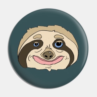 Sloth Pin