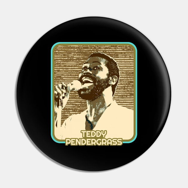 Teddy Pendergrass vintage singer Pin by podni cheear