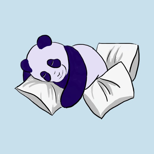 Sleeping Panda by joyfuljennyberry