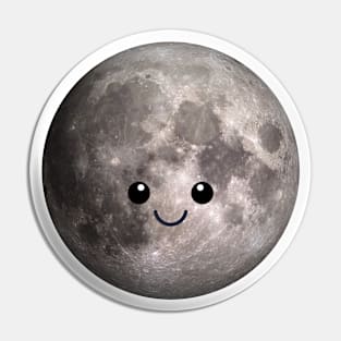 Happy moon Pin