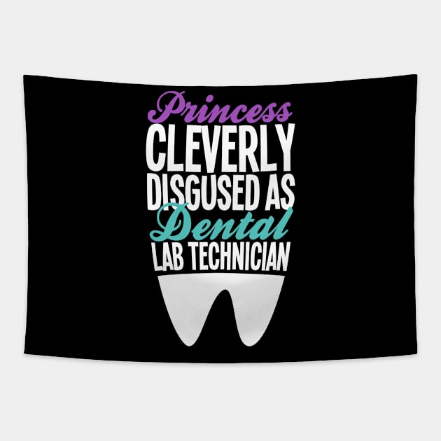 Dental Lab Technician Tapestry by TheBestHumorApparel