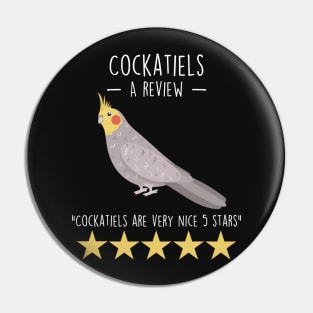 Cockatiel Review Pin