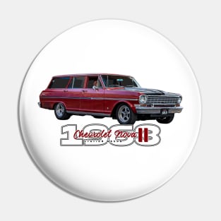 1963 Chevrolet Nova II Station Wagon Pin