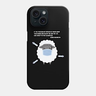 George Washington Dark print Phone Case