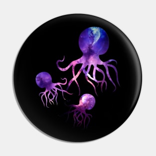 Color Octopuses Pin