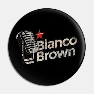 Blanco Brown - Vintage Microphone Pin