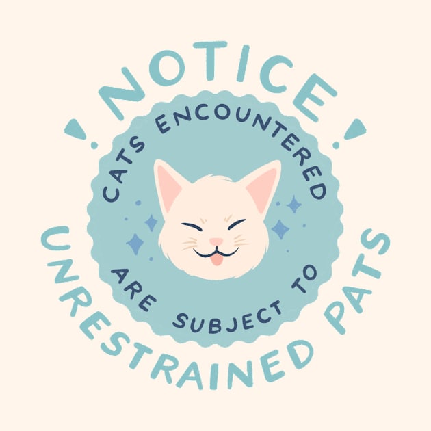 NOTICE: Cat Patter by leanzadoodles