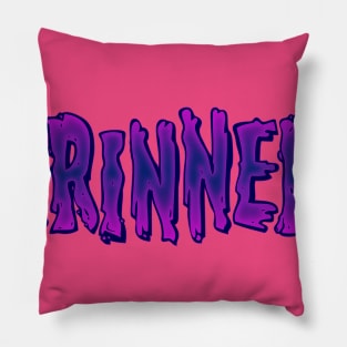 Grinners Purple Pink Pillow