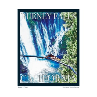 Burney Falls, CA Poster T-Shirt