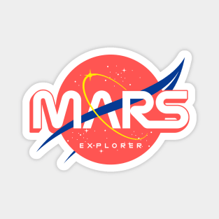 Mars Explorer Magnet