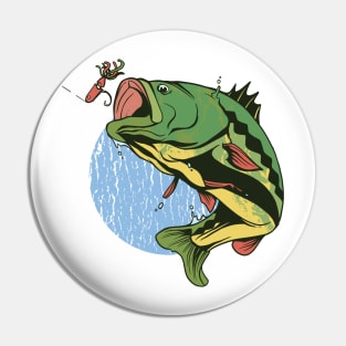 Fishing Perch Fish Pin