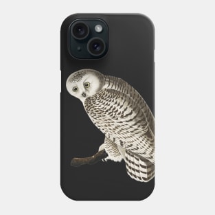 Snowy White Owl | Night owl design Phone Case