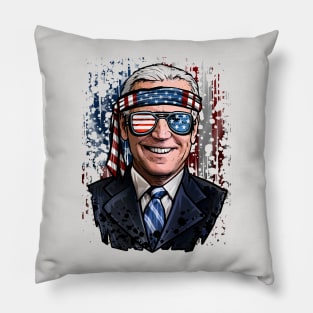 Patriotic President Biden Pillow