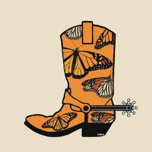 Monarch Boot T-Shirt