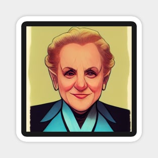 Madeleine Albright | Comics Style Magnet