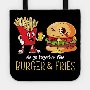 Kawaii Burger & fries Tote