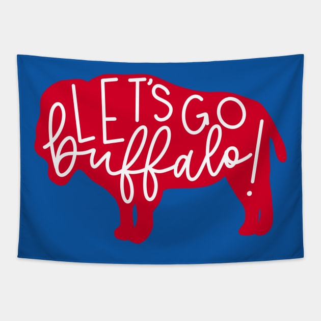 Let’s go buffalo Tapestry by The Letters mdn