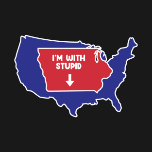 Iowa US Design for patriotic Iowans T-Shirt