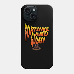 fortune and glory indiana jones Phone Case