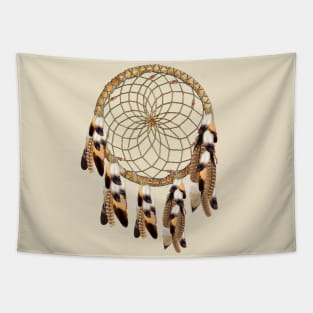 Pelican-Hawk Feather-Dream-catcher Tapestry