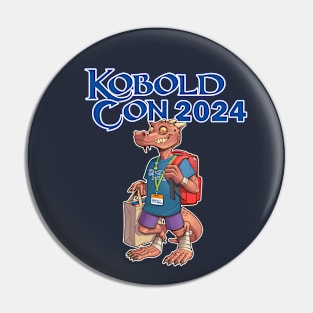 KoboldCon 2024 Front Only Pin