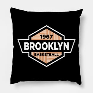 Brooklyn Nets Basketball Pillow