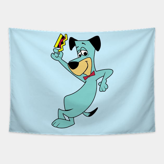 Huckleberry Hound - Boomerang Tapestry by LuisP96