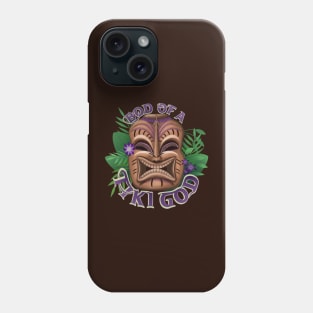 Bod of a Tiki God Tropical Humor Phone Case