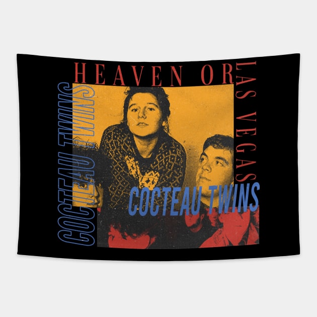 vintage cocteau twins // fanart Tapestry by psninetynine