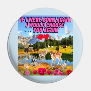 If i was born again Pin