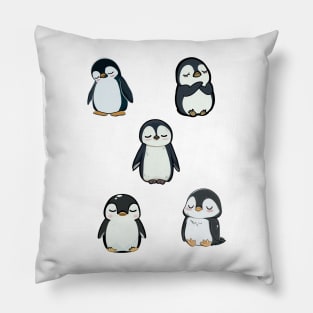 Sleeping Penguin Pillow