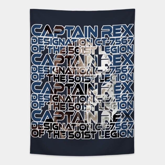 CT-7567 CAPTAIN REX OF THE 501st Tapestry by TSOL Games