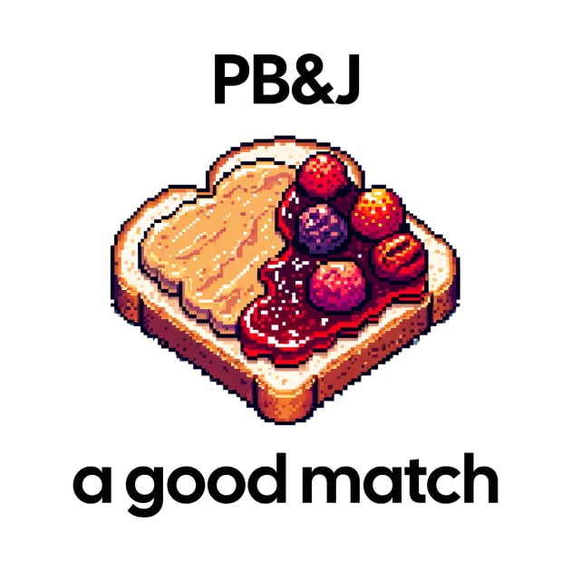 Peanut Butter And Jelly Toast Sandwich Vintage Breakfast Yummy Kawaii Since by Flowering Away