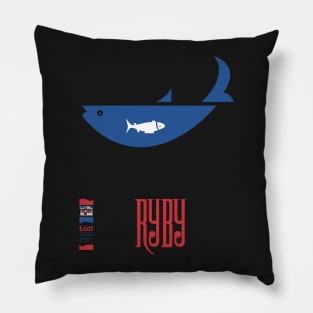 Lodz. My City. Fish Shop 1 Pillow