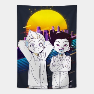 The Promised Neverland - Lani and Thoma Tapestry