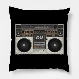 Boom Box Pillow