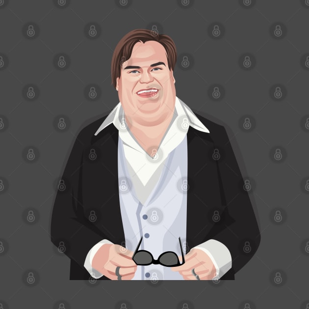 Chris Farley - Awesome Vector Art by WaltTheAdobeGuy