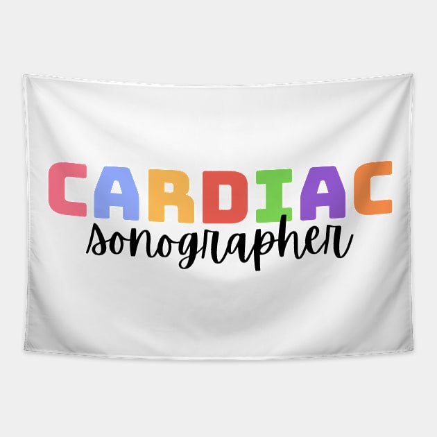 Cardiac Sonographer Tapestry by Haministic Harmony