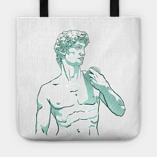 David of Michelangelo Tote