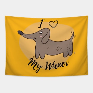 Wiener Love Tapestry