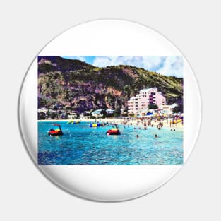 Philipsburg Sint Maarten Beach Pin