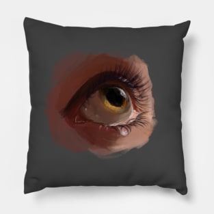 Crying eye Pillow